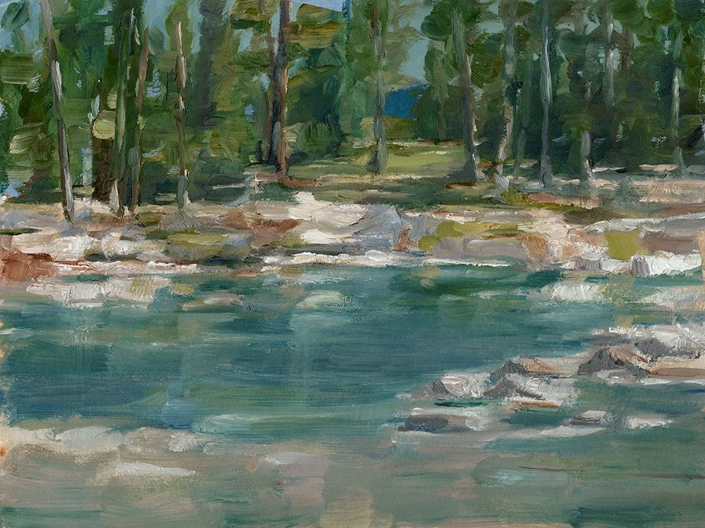 Art Print: Northwestern Lake I