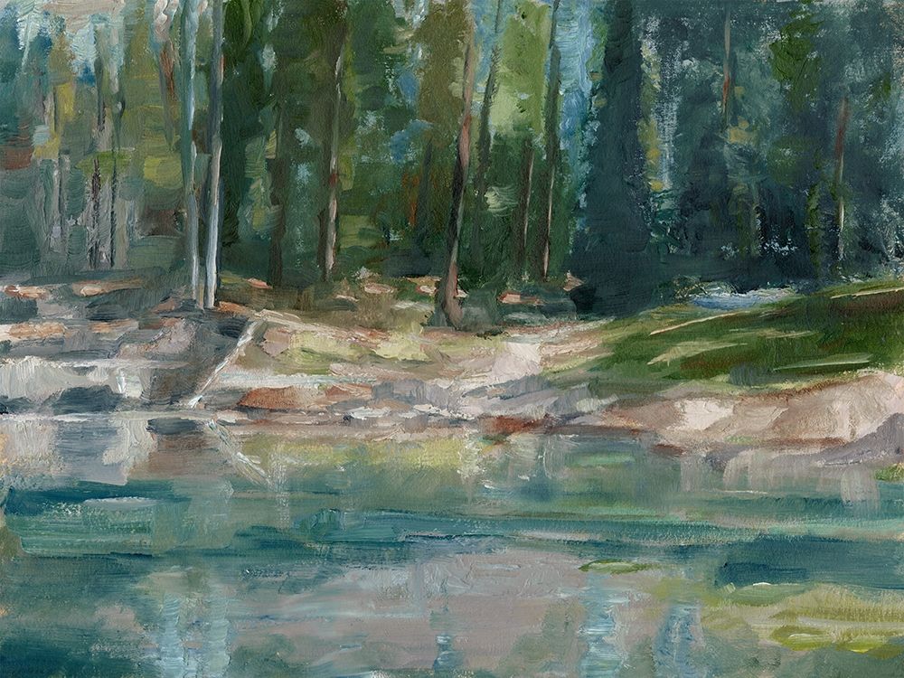 Art Print: Northwestern Lake II