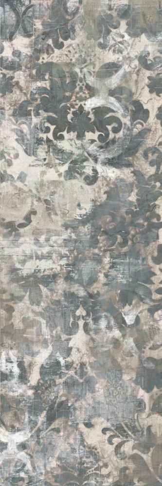 Art Print: Weathered Damask Panel II