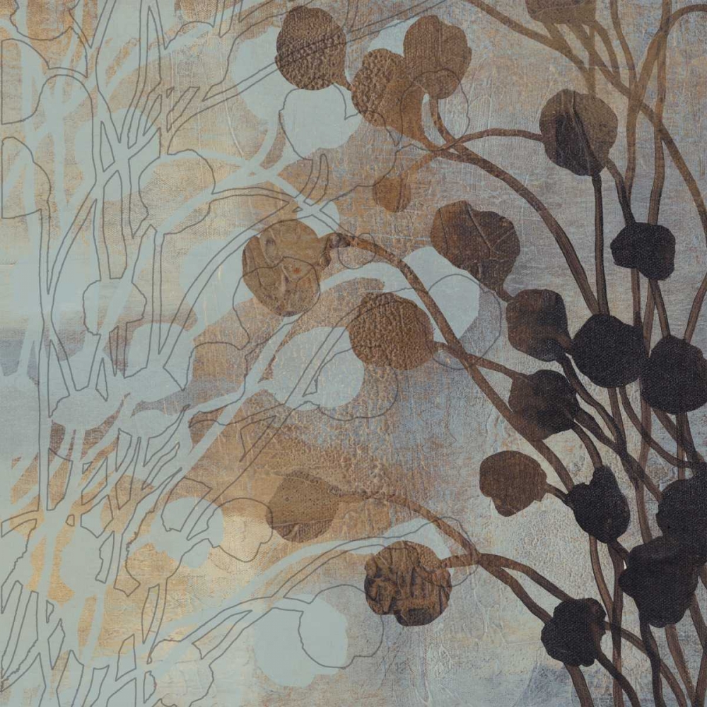 Wall Art Painting id:38131, Name: Spa Blue and Gold II, Artist: OToole, Tim