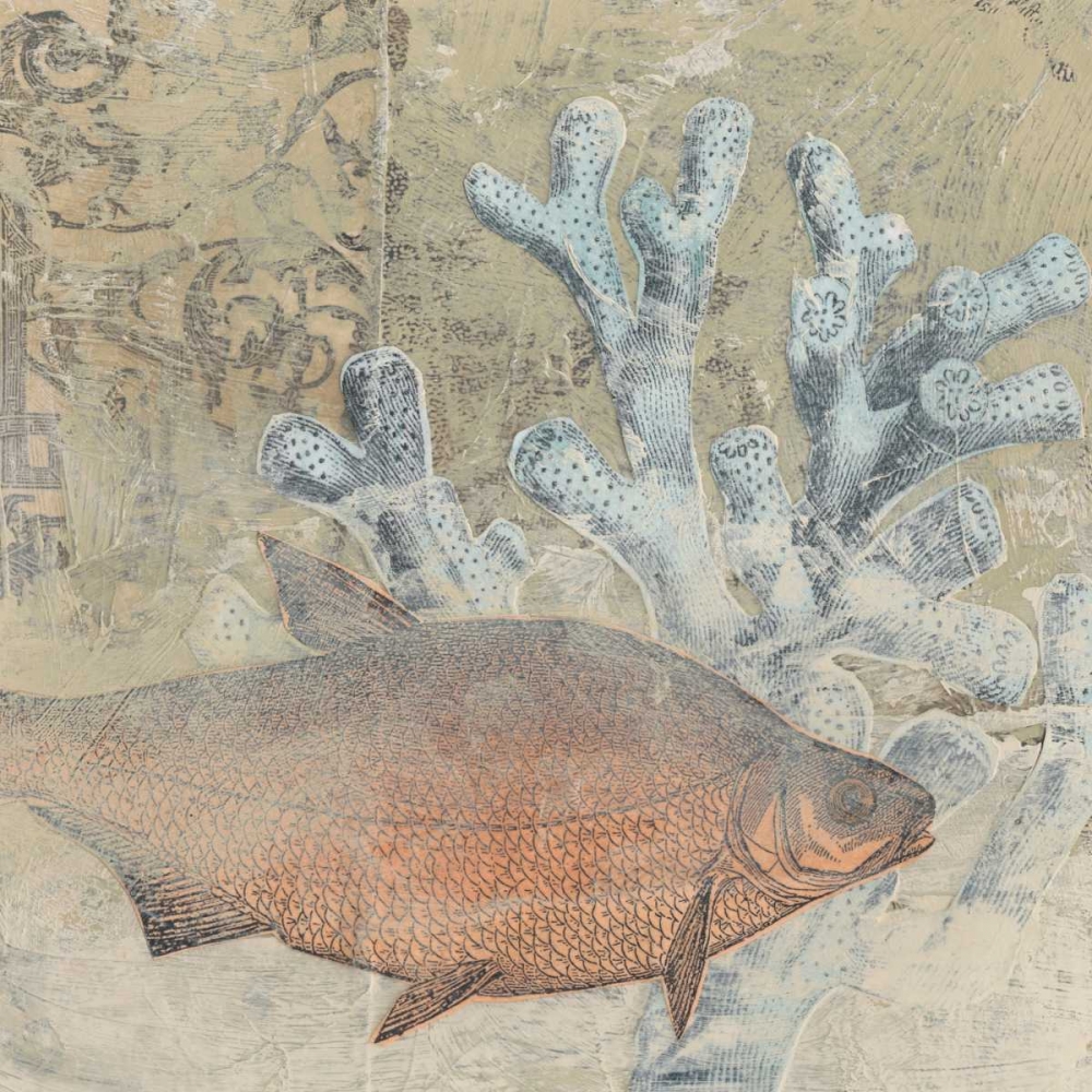 Art Print: Coastal Cameo IV