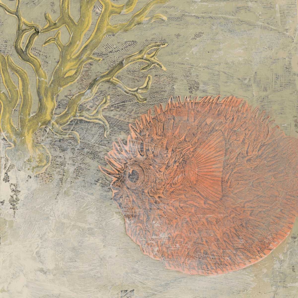 Art Print: Coastal Cameo VIII