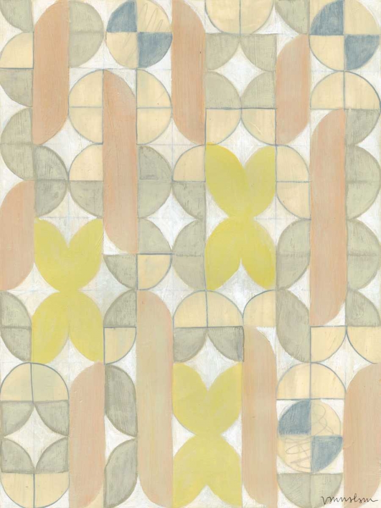 Wall Art Painting id:50591, Name: Radius Tile II, Artist: Lam, Vanna