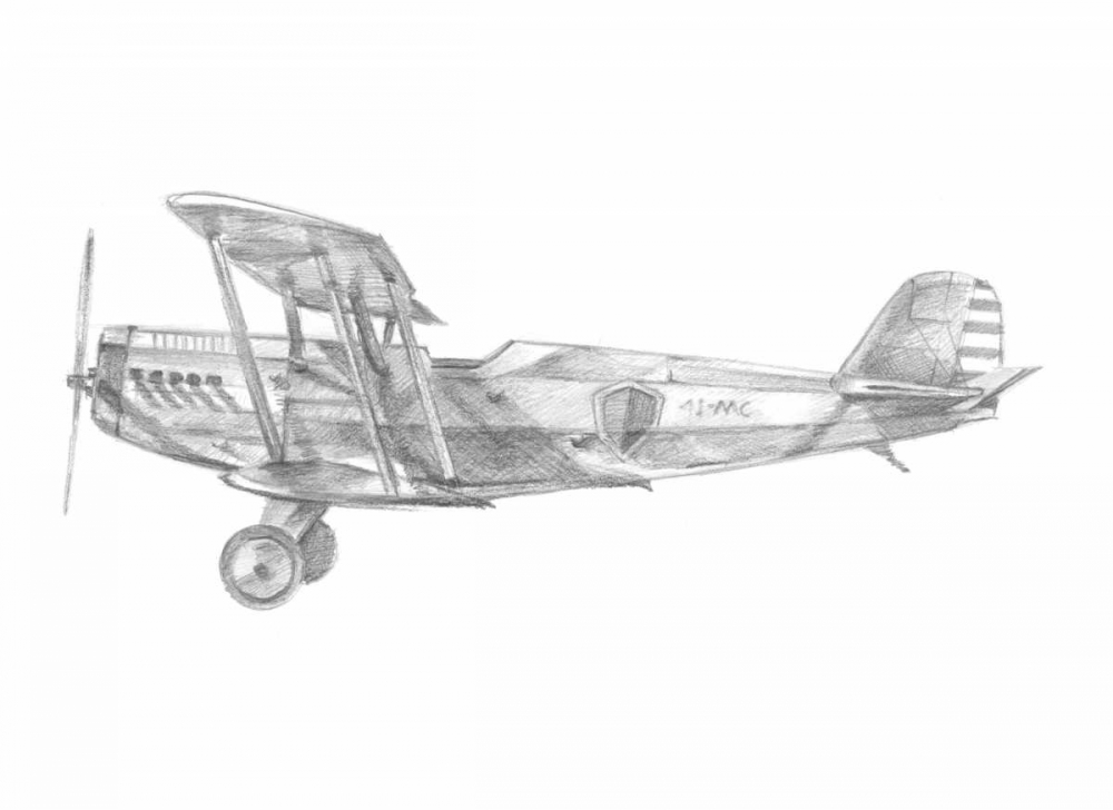 Wall art: Technical Flight II, by Harper, Ethan