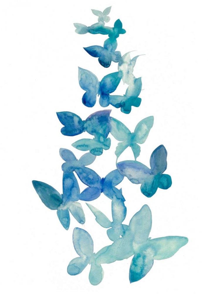 Wall art: Butterfly Falls I, by Popp, Grace