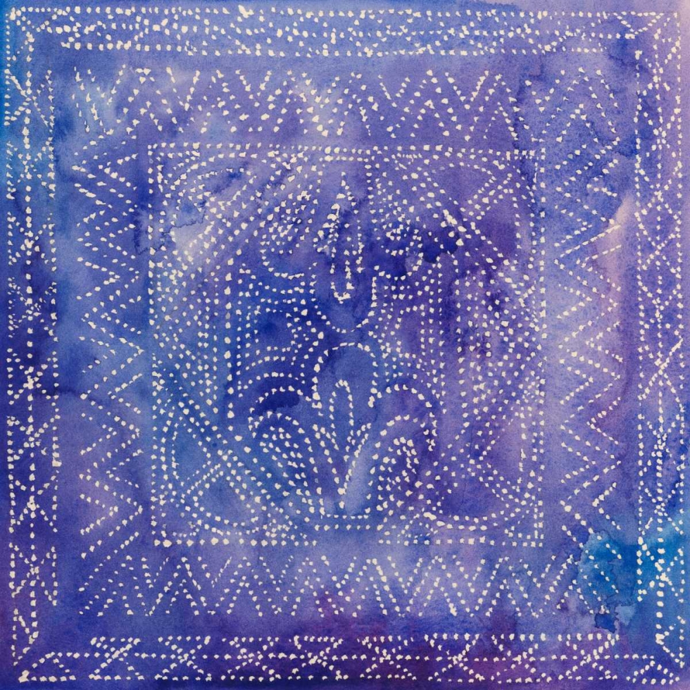 Art Print: Batik Nebula II
