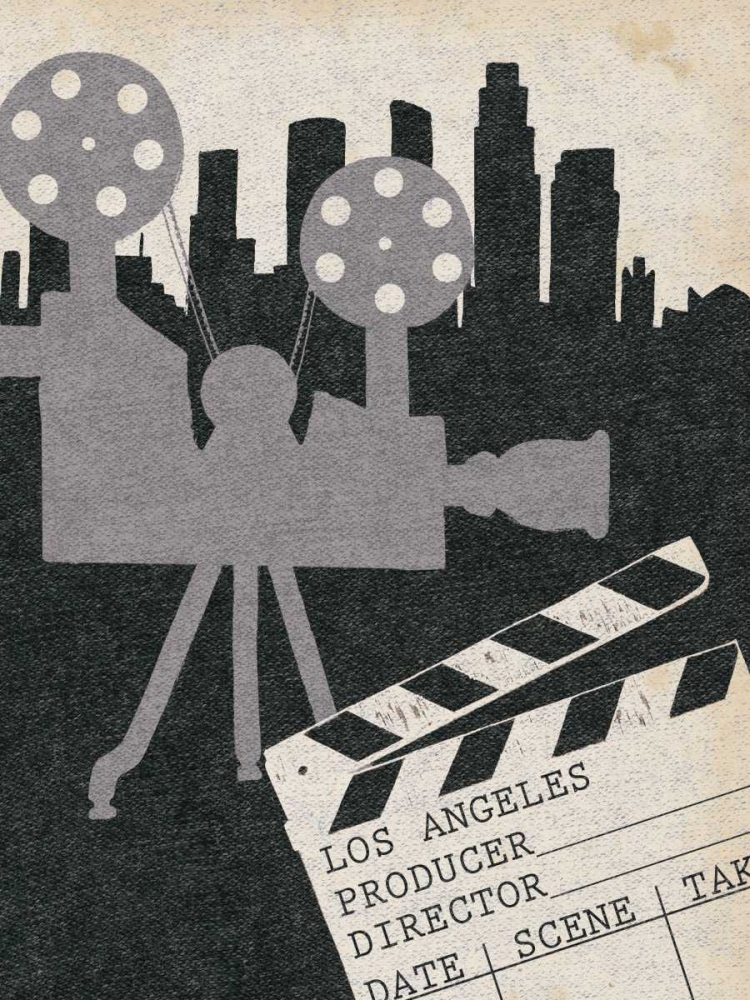 Wall art: Vintage Film I, by Popp, Grace