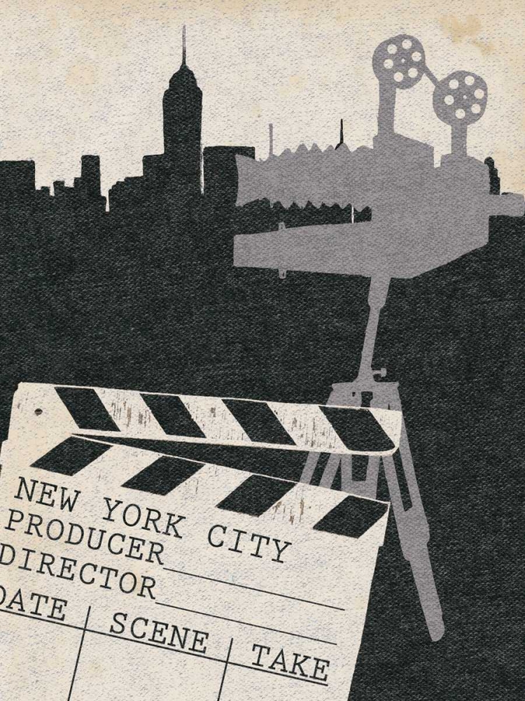 Wall art: Vintage Film II, by Popp, Grace