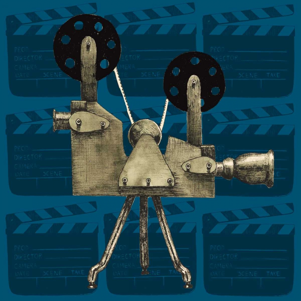 Wall art: Vintage Film IV, by Popp, Grace