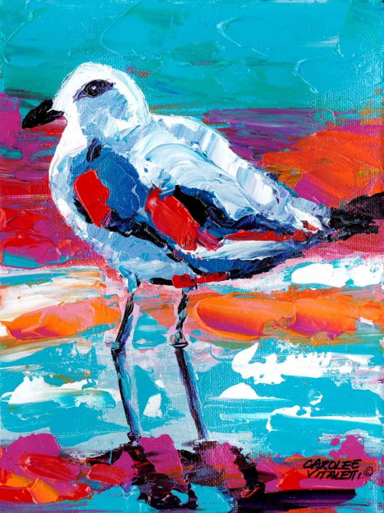 Wall Art Painting id:60901, Name: Seaside Birds I, Artist: Vitaletti, Carolee