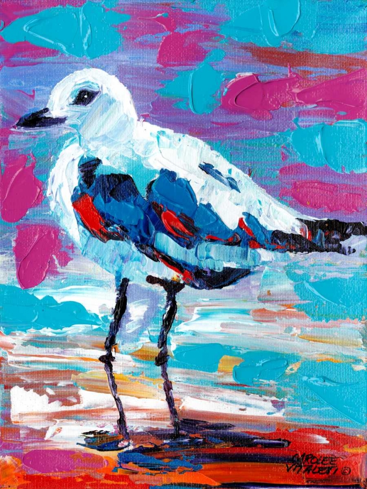 Wall Art Painting id:60902, Name: Seaside Birds II, Artist: Vitaletti, Carolee