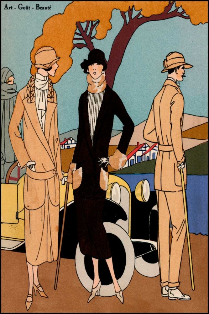 Art Print: Vintage Couture IV