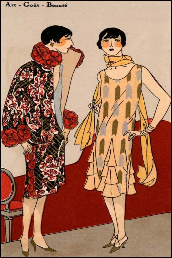 Art Print: Vintage Couture VII