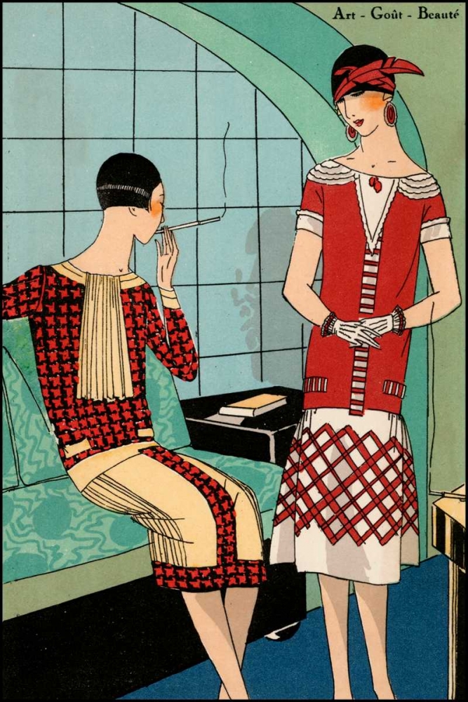 Wall Art Painting id:68283, Name: Vintage Couture VIII, Artist: Unknown