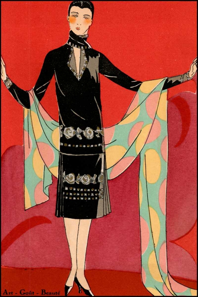 Art Print: Vintage Couture IX