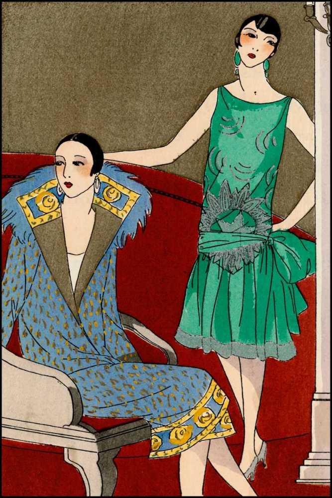 Art Print: Vintage Couture X