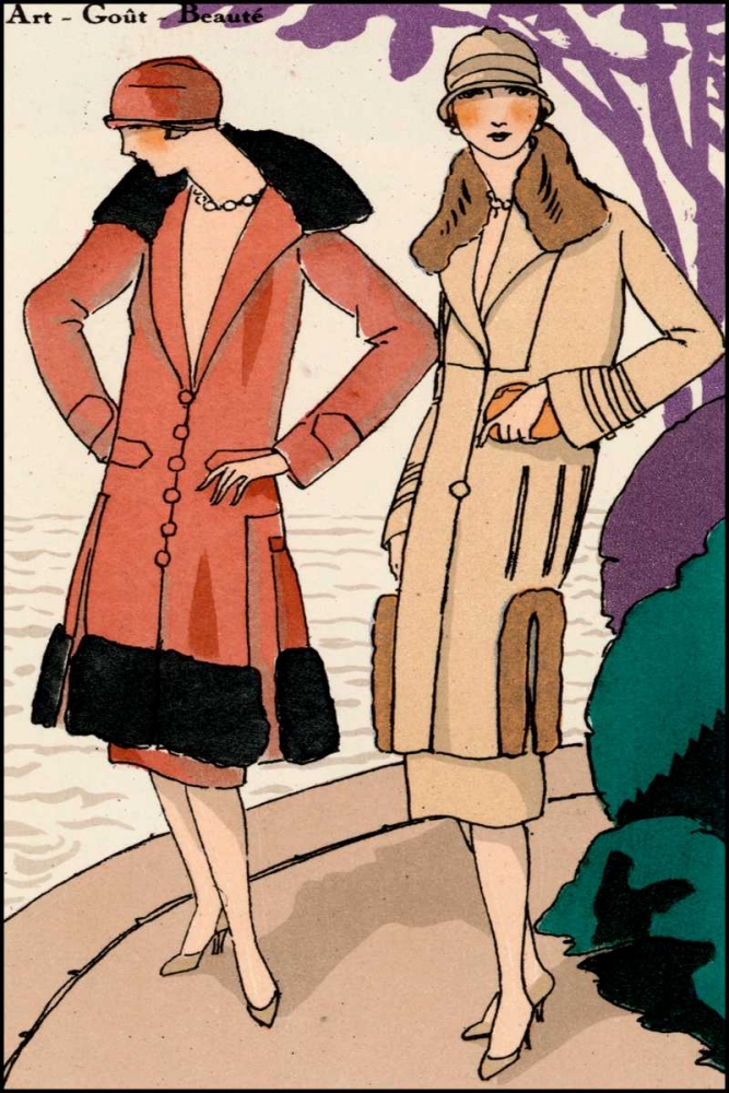 Art Print: Vintage Couture XII