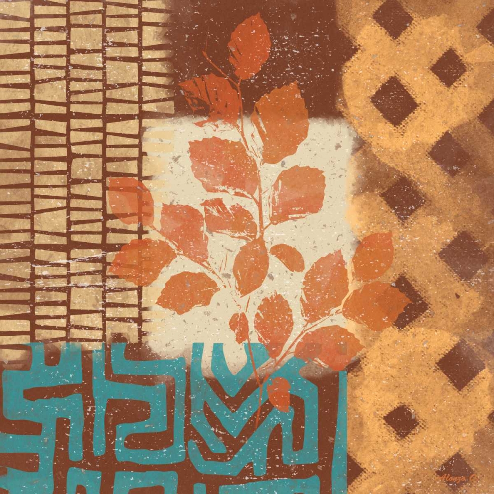 Wall art: Tribal Life I, by Saunders, Alonzo