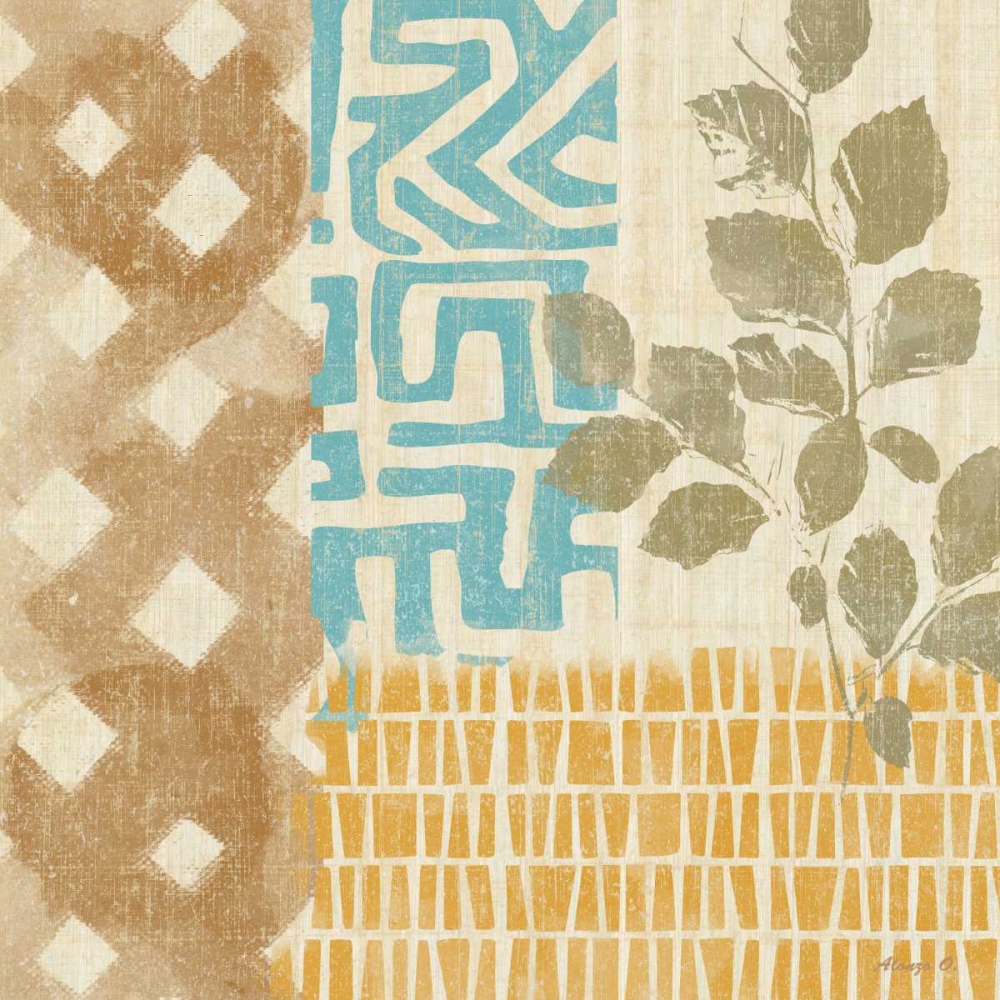 Wall art: Tribal Life IV, by Saunders, Alonzo