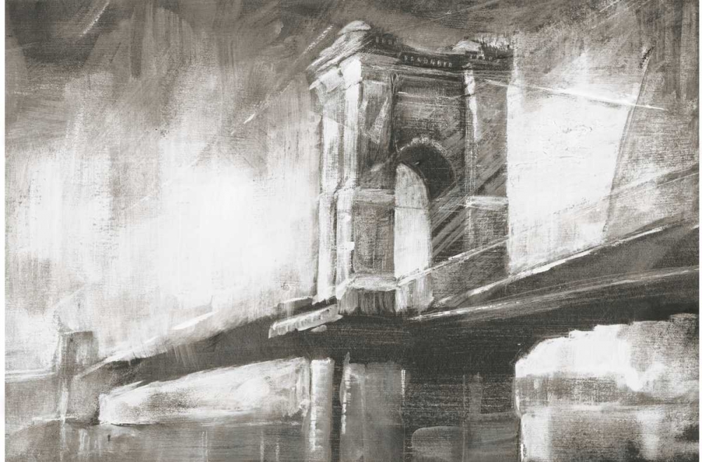 Wall art: Historic Suspension Bridge I, by Harper, Ethan