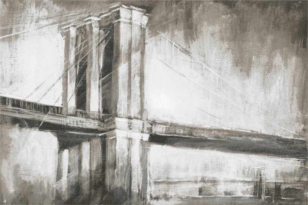 Wall art: Historic Suspension Bridge II, by Harper, Ethan