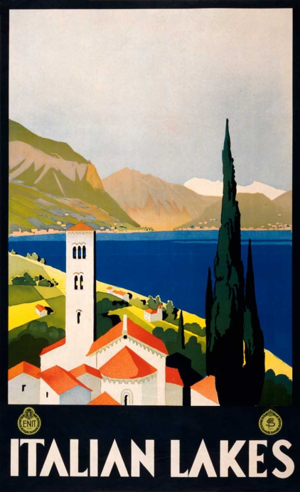 Wall Art Painting id:155943, Name: See Italian Lakes, Artist: Studio W