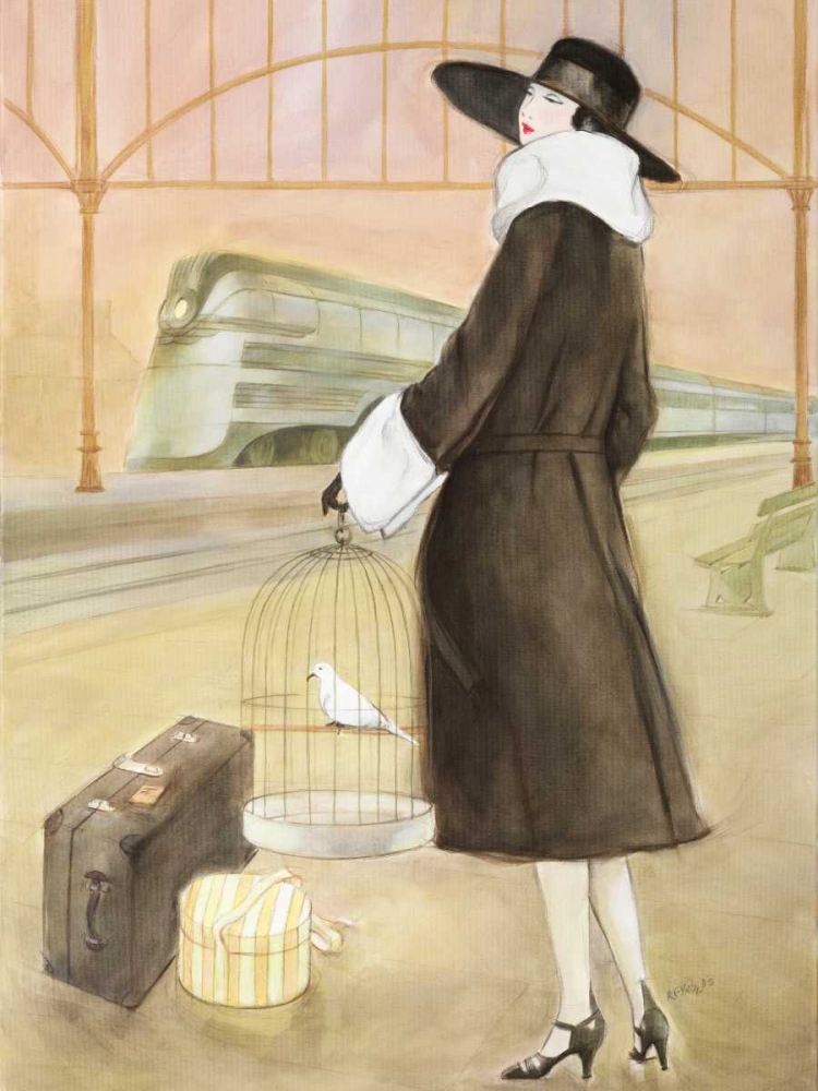 Art Print: Vintage Lady II