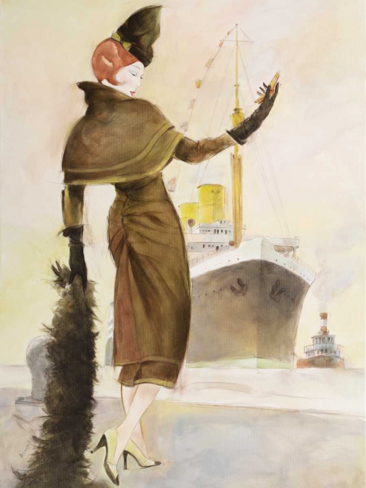 Art Print: Vintage Lady III