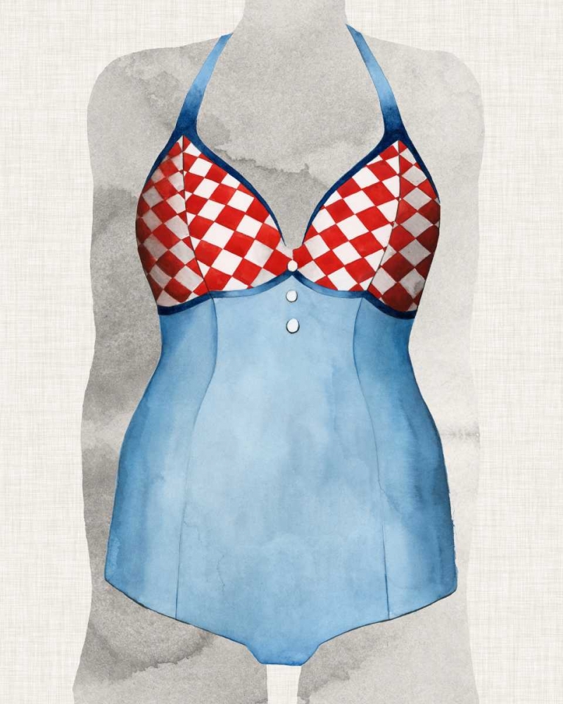 Art Print: Vintage Bathing Suit III