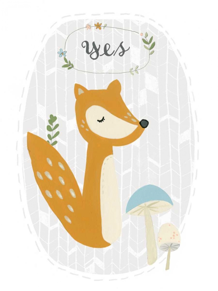 Wall art: Quirky Forest II, by Vess, June Erica