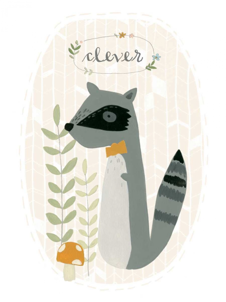 Wall art: Quirky Forest III, by Vess, June Erica