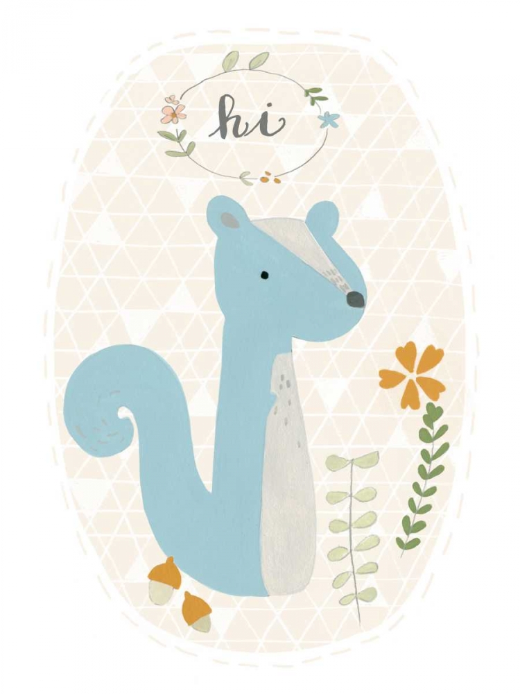 Art Print: Quirky Forest IV