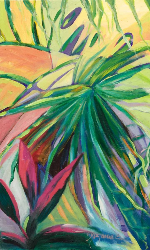 Art Print: Jardin Abstracto I