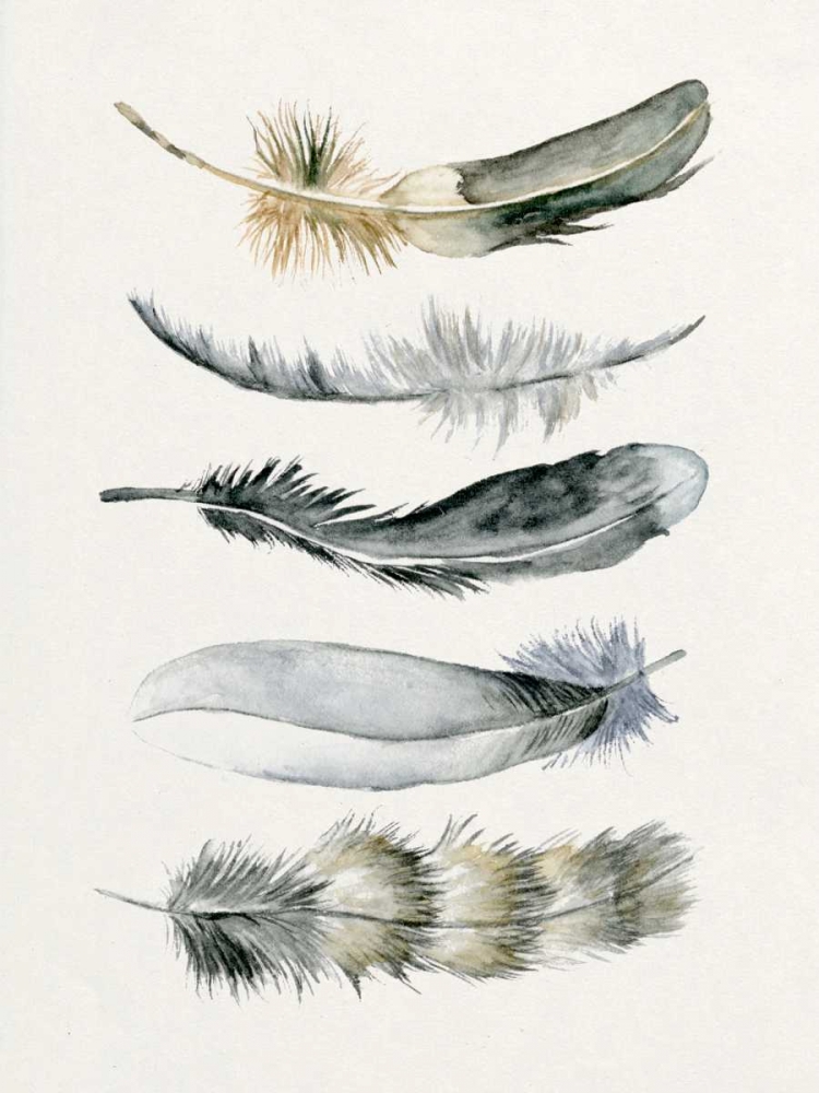 Art Print: Tribal Feather I