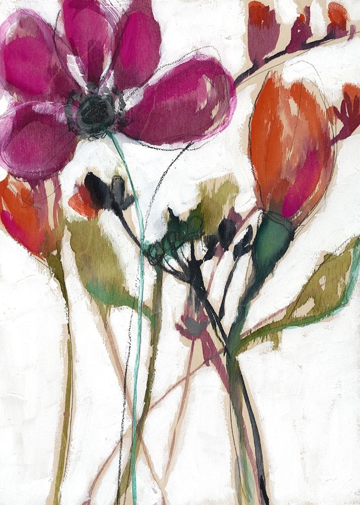 Art Print: Vivid Arrangement II