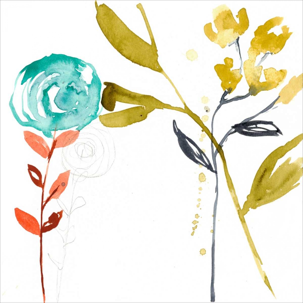 Wall Art Painting id:155285, Name: Painted Whimsy III, Artist: Goldberger, Jennifer