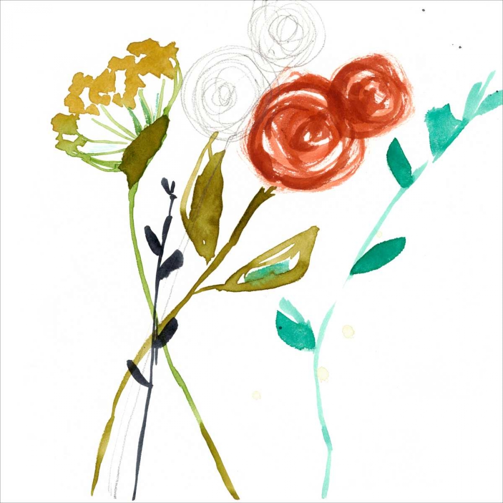 Wall Art Painting id:155290, Name: Painted Whimsy VIII, Artist: Goldberger, Jennifer