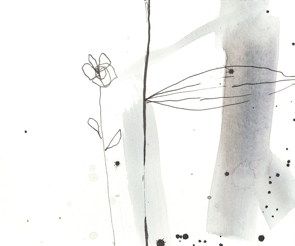 Wall art: Sketched Garden III, by Goldberger, Jennifer