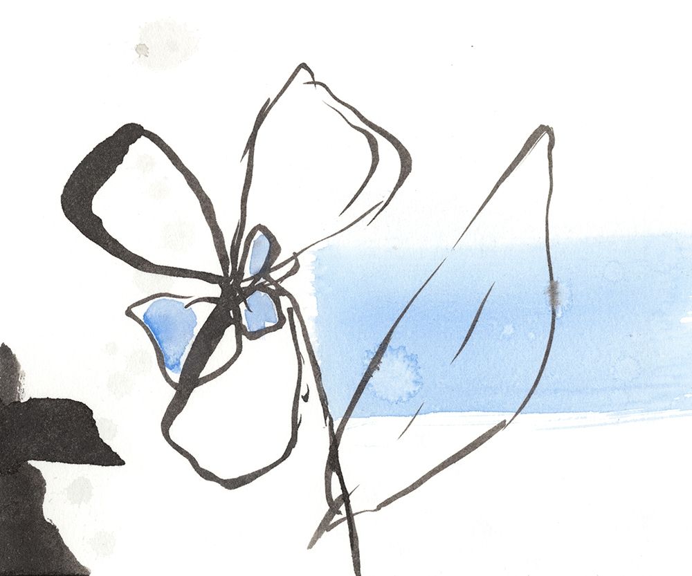 Wall art: Sketched Garden V, by Goldberger, Jennifer