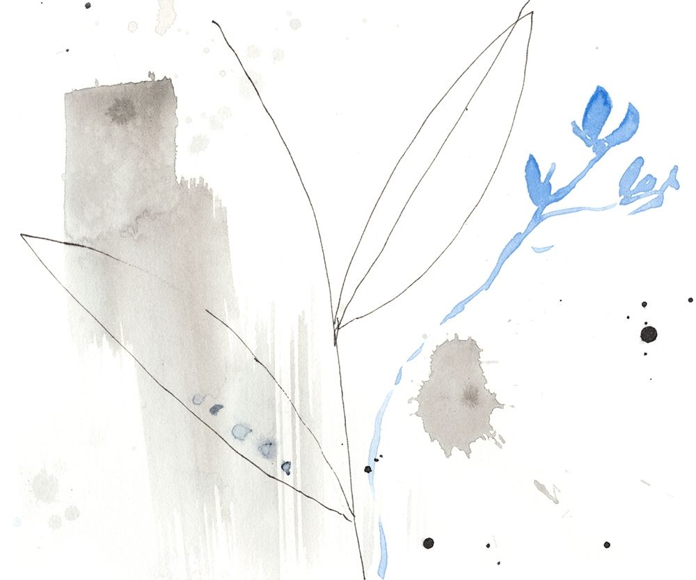 Wall art: Sketched Garden VI, by Goldberger, Jennifer