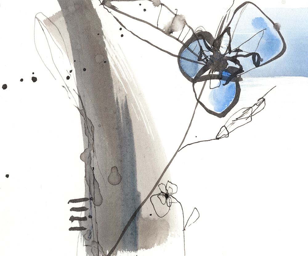 Wall Art Painting id:228115, Name: Sketched Garden IX, Artist: Goldberger, Jennifer