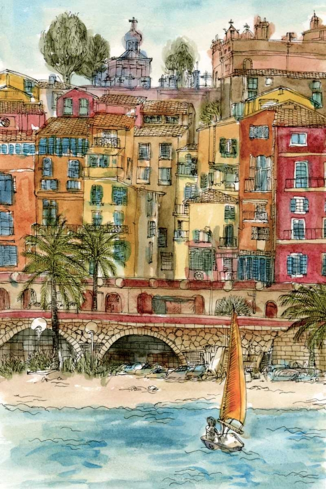 Art Print: City Scene V