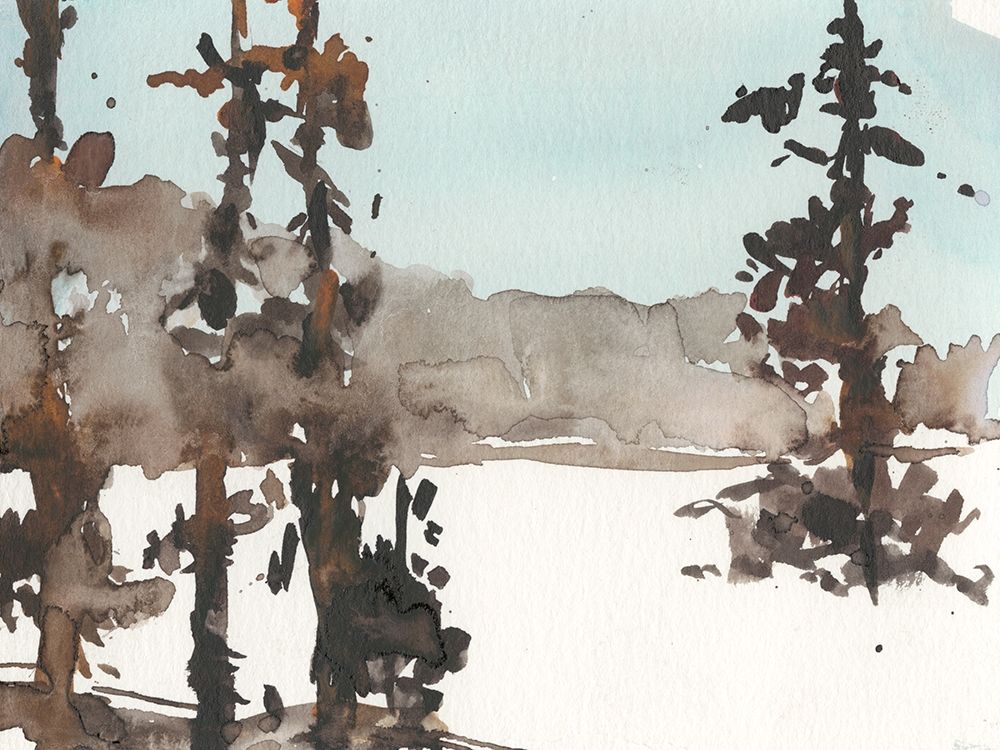 Art Print: Woodland Sketch III