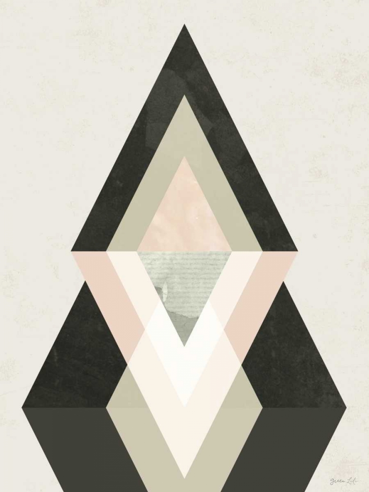 Wall Art Painting id:164807, Name: Mountains Beyond Mountains II, Artist: Green Lili