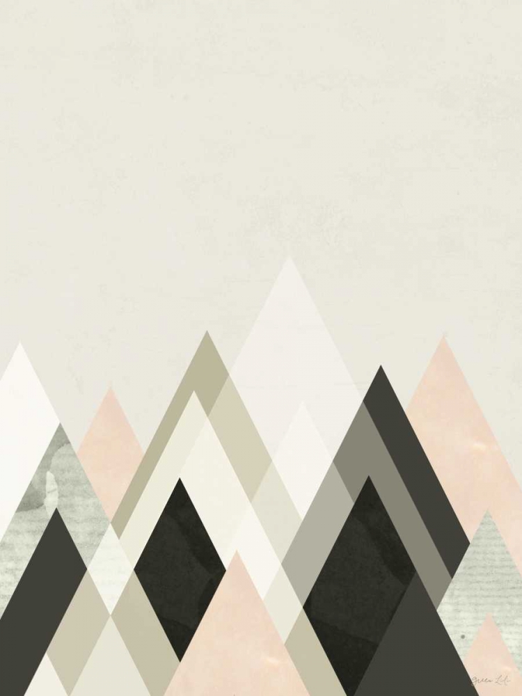 Wall Art Painting id:164808, Name: Mountains Beyond Mountains III, Artist: Green Lili