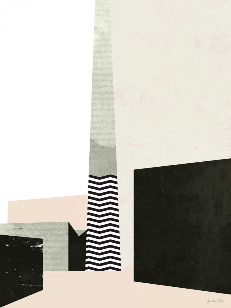 Wall Art Painting id:164809, Name: Edge of Town I, Artist: Green Lili