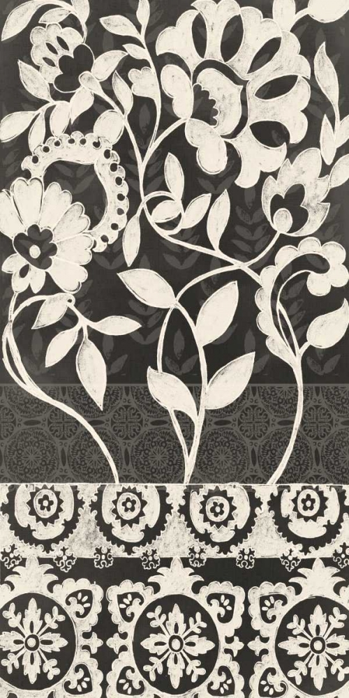 Wall Art Painting id:165392, Name: Midnight Batik I, Artist: Zarris, Chariklia