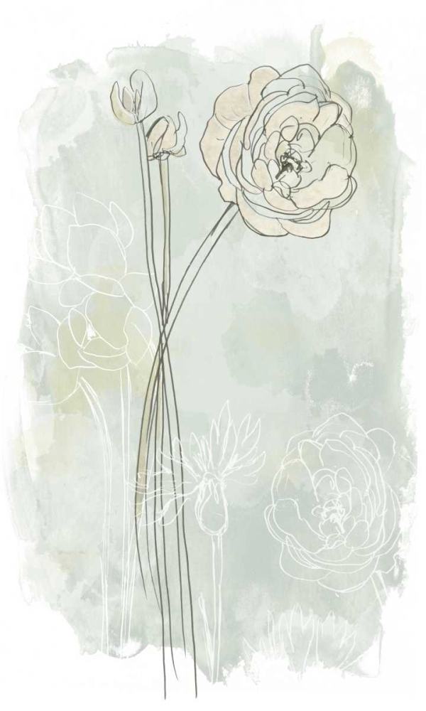 Art Print: Stone Flower Study III