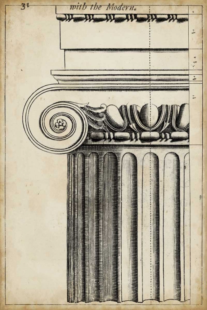 Wall Art Painting id:165711, Name: Architectural Composition I, Artist: Vision Studio