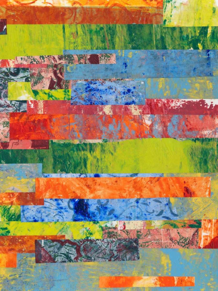 Wall Art Painting id:165760, Name: Monoprint Collage II, Artist: Moore, Regina